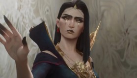 比赛精彩瞬间：Meiko亮剑姬助力TheShy成为粉丝欢呼焦点